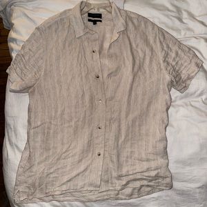 Banana republic linen men’s shirt